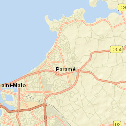 Saint-Malo Street Map