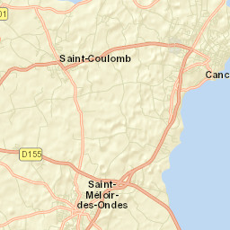 Saint-Coulomb Street Map