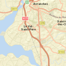 Saint-Martin-des-Champs Street Map