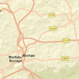 Romagny Street Map