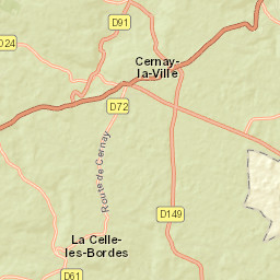 Cernay-la-Ville Street Map