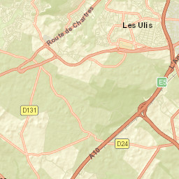 Les Ulis Street Map
