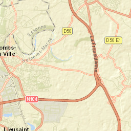 Varennes-Jarcy Street Map