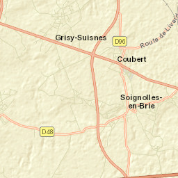 Soignolles-en-Brie Street Map