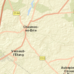 Chaumes-en-Brie Street Map