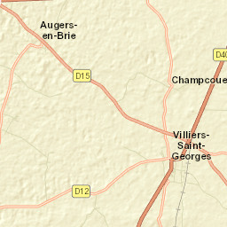 Villiers-Saint-Georges Street Map