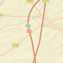 Mailly-le-Camp Street Map