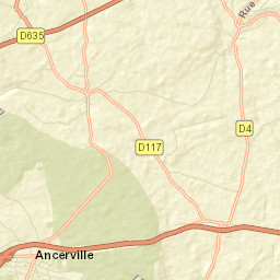 Ancerville Street Map