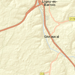 Ligny-en-Barrois Street Map