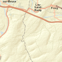 Foug Street Map