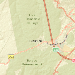 Laxou Street Map