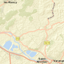 Varangéville Street Map