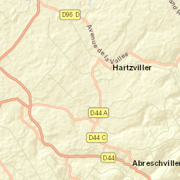 Abreschviller Street Map