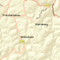 Walscheid Street Map