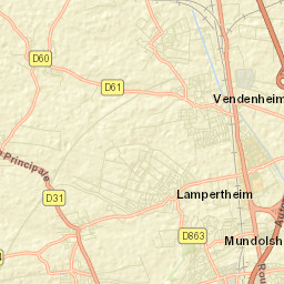 Mundolsheim Street Map