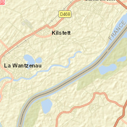 La Wantzenau Street Map