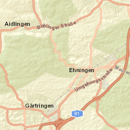 Gärtringen Street Map