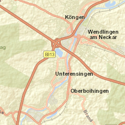 Wendlingen am Neckar Street Map