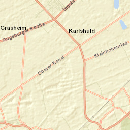 Karlshuld Street Map