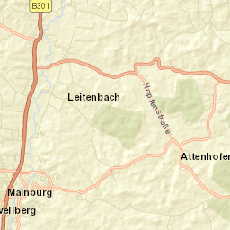 Mainburg Street Map