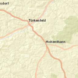 Hohenthann Street Map
