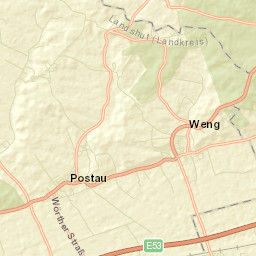 Postau Street Map