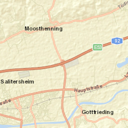 Gottfrieding Street Map