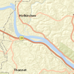 Hofkirchen Street Map