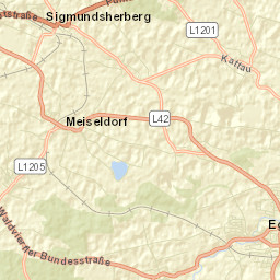 Sigmundsherberg Street Map