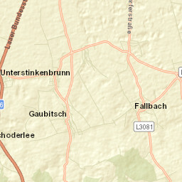 Gaubitsch Street Map