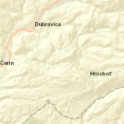 HrochoťSlovakia Street Map
