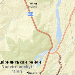 Nadvirna Street Map