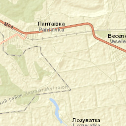 Pantayivka Street Map