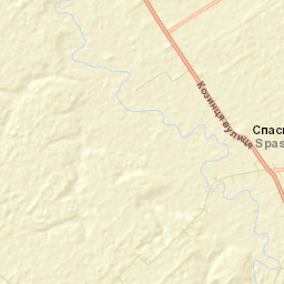 Spas’ke Street Map