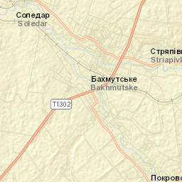Soledar Street Map