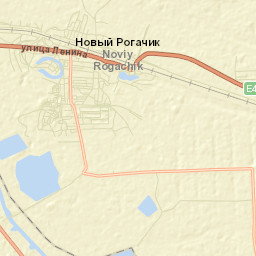 Novy Rogachik Street Map