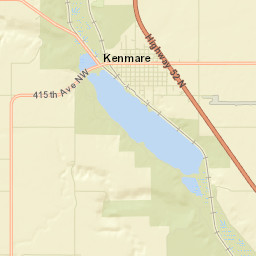 Kenmare Street Map