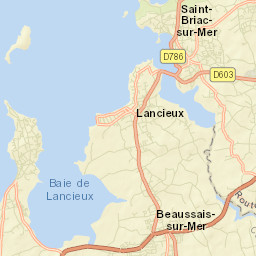 Saint-Briac-sur-Mer Street Map