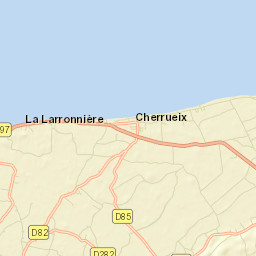 Cherrueix Street Map