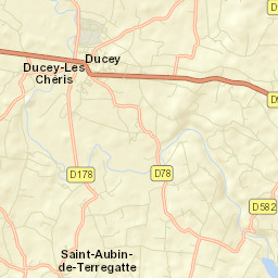 Ducey Street Map