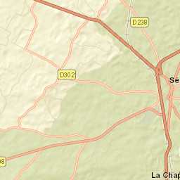 Sées Street Map