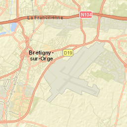 Brétigny-sur-Orge Street Map