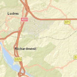 Richardménil Street Map