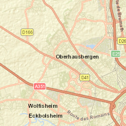 Oberschaeffolsheim Street Map