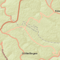 Simmersfeld Street Map