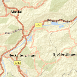 Großbettlingen Street Map