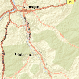 Nürtingen Street Map