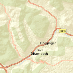 Bad Ditzenbach Street Map