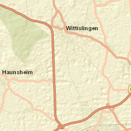 Wittislingen Street Map