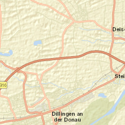 Dillingen an der Donau Street Map